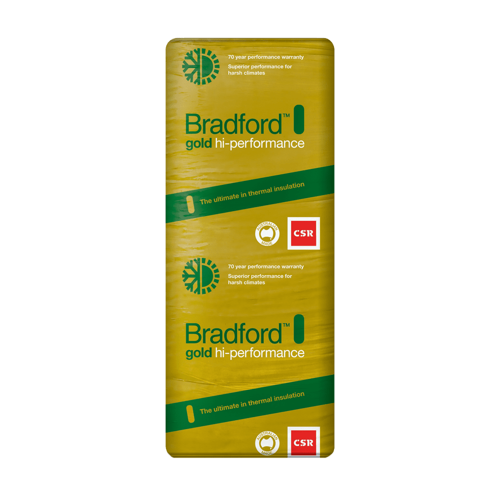 Bradford Gold Hi-Performance Wall Insulation Batts Bradford Gold Hi-Performance Wall Insulation Batts
